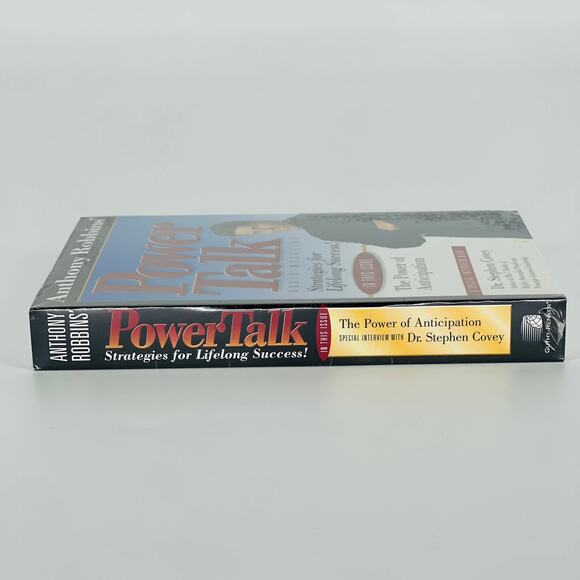 Tony Robbins Power Talk Audio Magazine The Power of Anticipation Cassettes - New - Picture 6 of 9